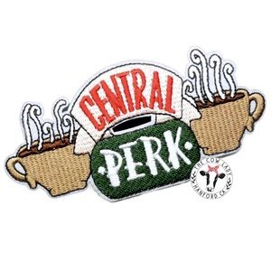 Friend's Sitcom 90's TV Television Show Nostalgic Central Perk Coffee Shop Patch